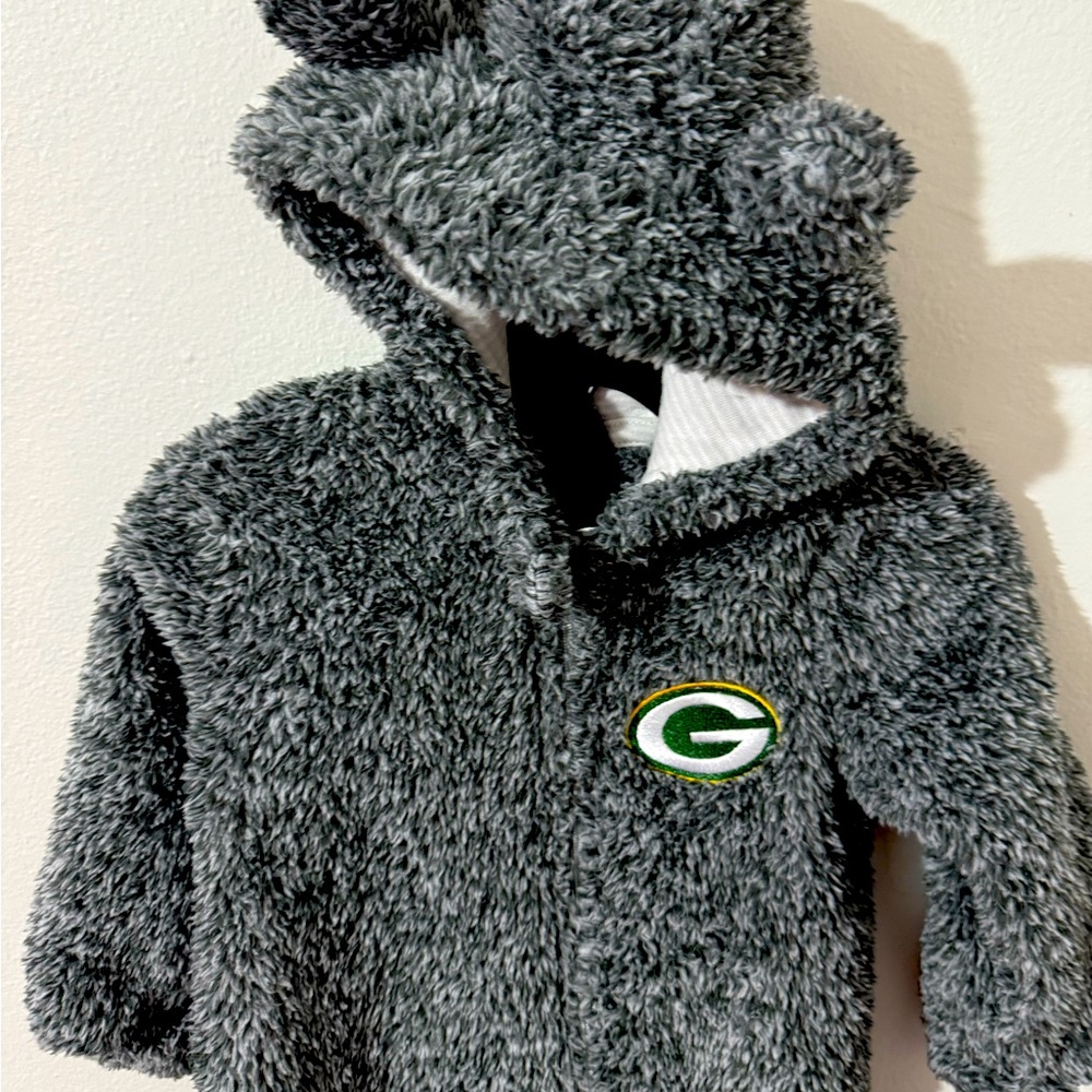 Baby 6/9 months Packers snowsuit.